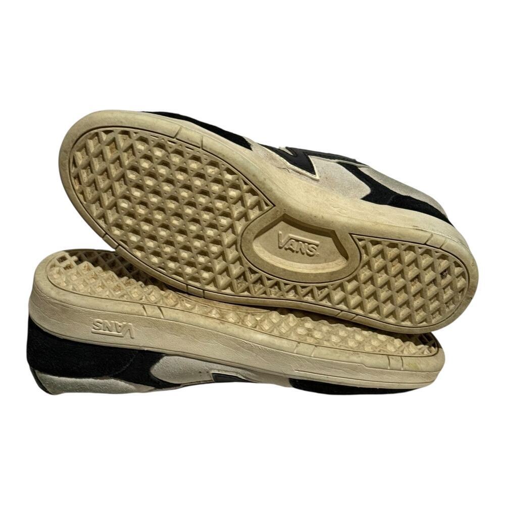 Vans Lowland CC Black White Suede Leather Skate Shoes Men's Size 9.5 - Picture 8 of 8